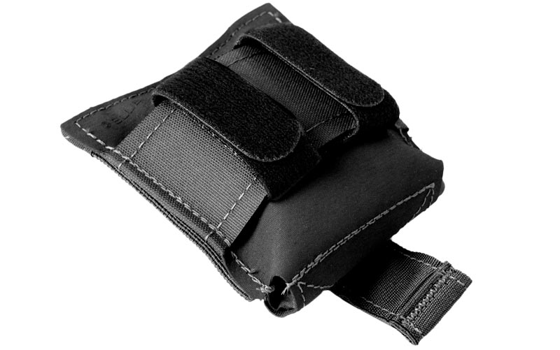 The Belt Mounted Dump Pouch attaches to belts up to 2 inches wide