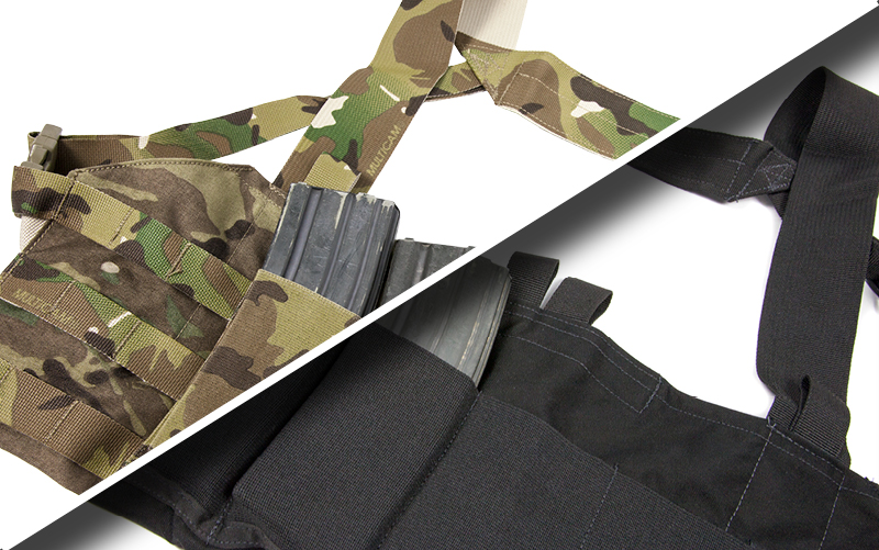 Black or Multicam Chest Rig