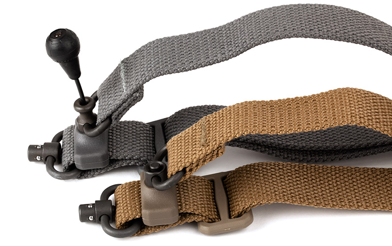 Vickers 221 Sling examples of attachment hardware: RED Swivel or Push Button