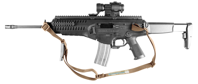 Vickers Sling Push Button on Berretta Assault Rifle