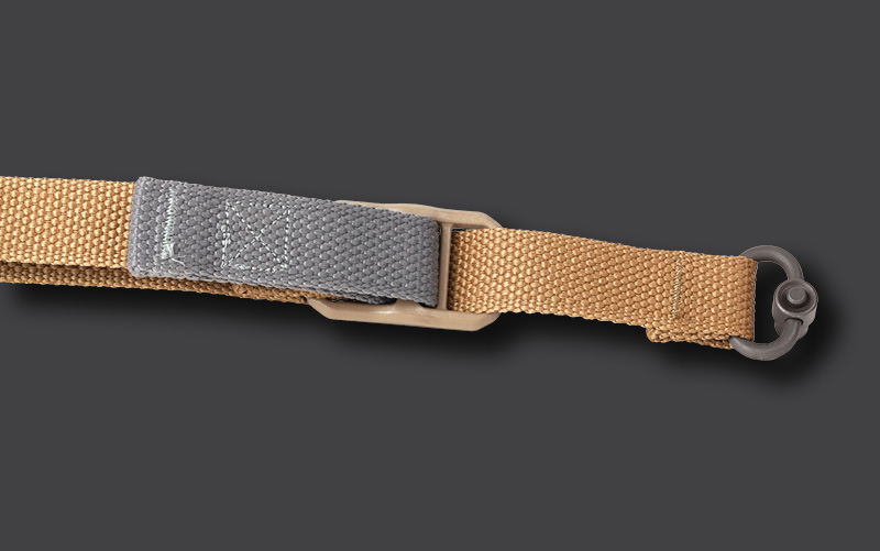Vickers One Sling Quck Adjuster with Wolf Gray Pull Tab