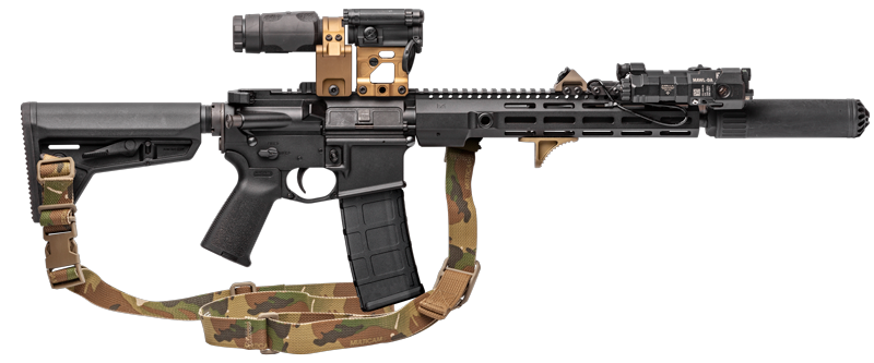 Vickers Sling on Rifle