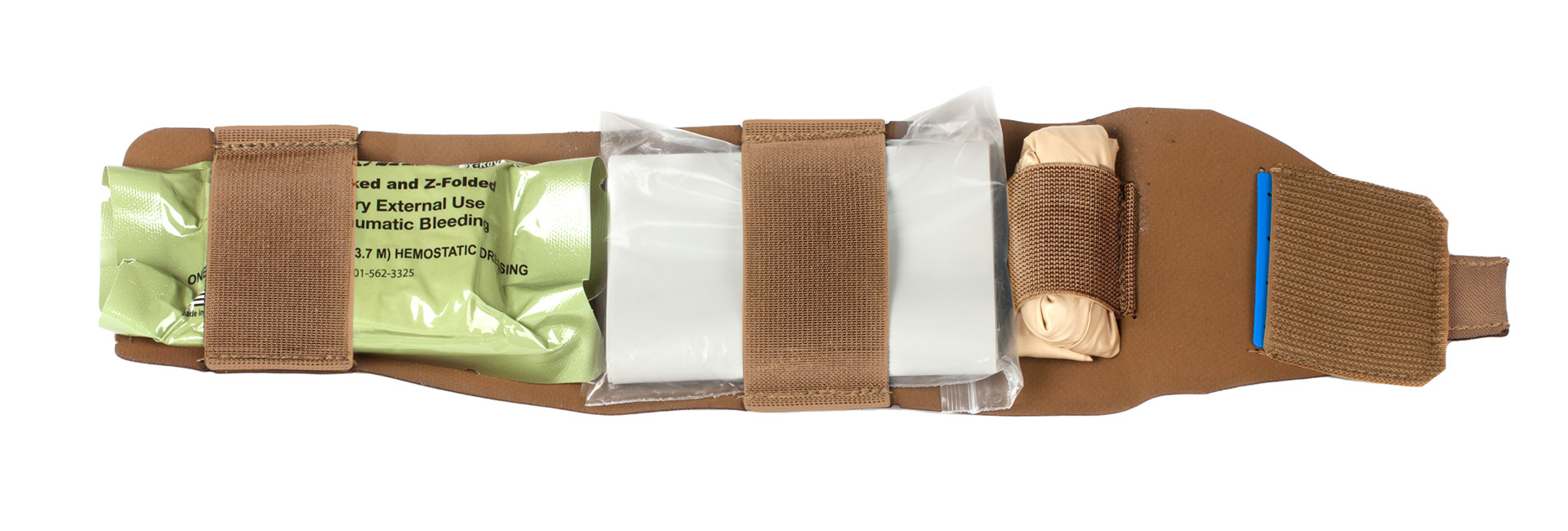 Nano Medic Kit trauma supplies in pouch