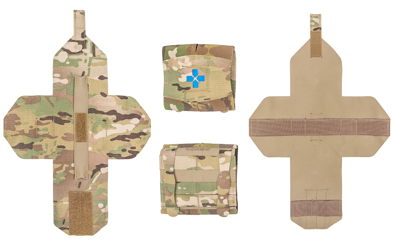 Empty IFAK Pouch inner space for med supplies