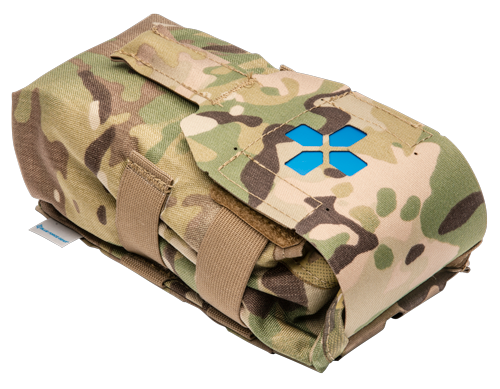 Black Micro Trauma Kit with Medical Supplies
