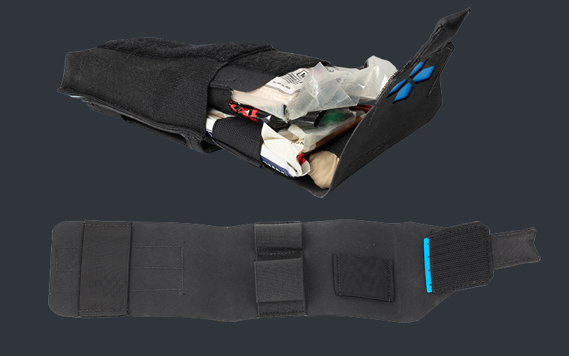 Nano Trauma Kit Feature insert for medical supplies and trauma kit gear