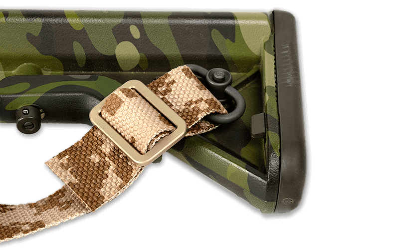 QD Sling Swivel on Weapon